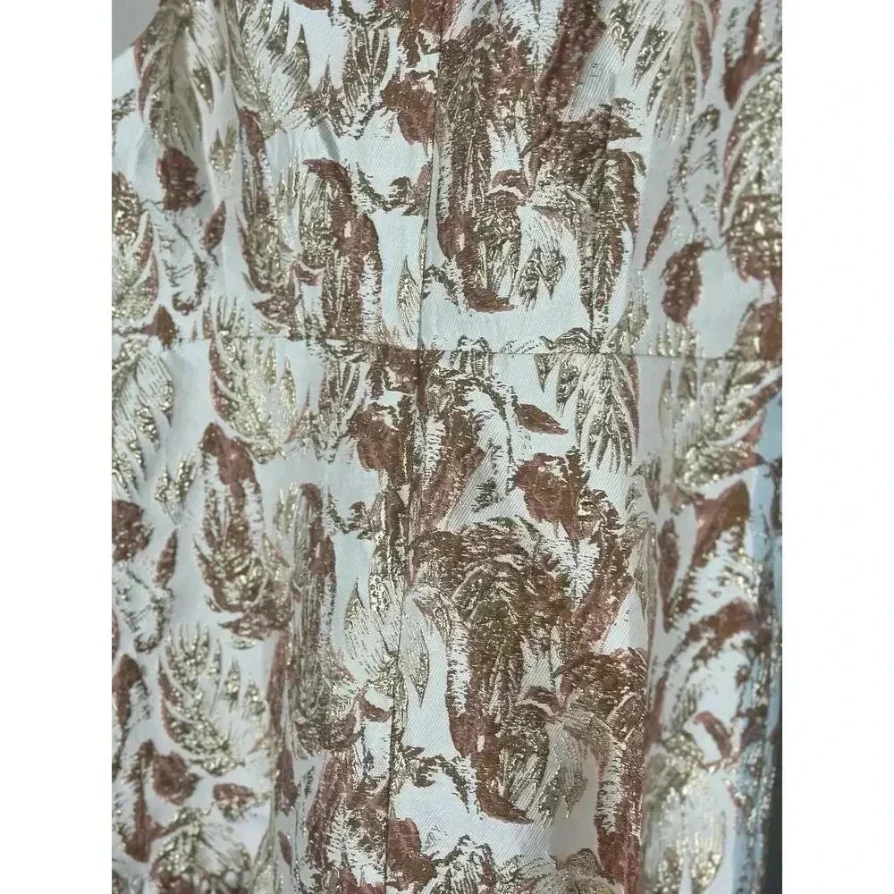 Red Dress Boutique Women’s XL Gather To Celebrate Rose Gold Multi Dress by AURA - Picture 9 of 13